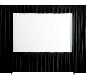 Stumpfl Monoblox 64 - 10'8" X 6' Projection Screen w/ DUK