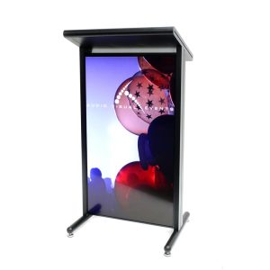 Lectrum L20S Dual Mic inputs LG 43UH5F Digital Lectern