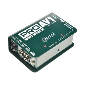 Radial Engineering AV1 Passive Multimedia DI Box