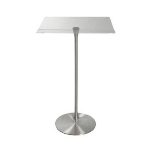 Stainless Steel Arc Lectern with Perspex / Acrylic Top